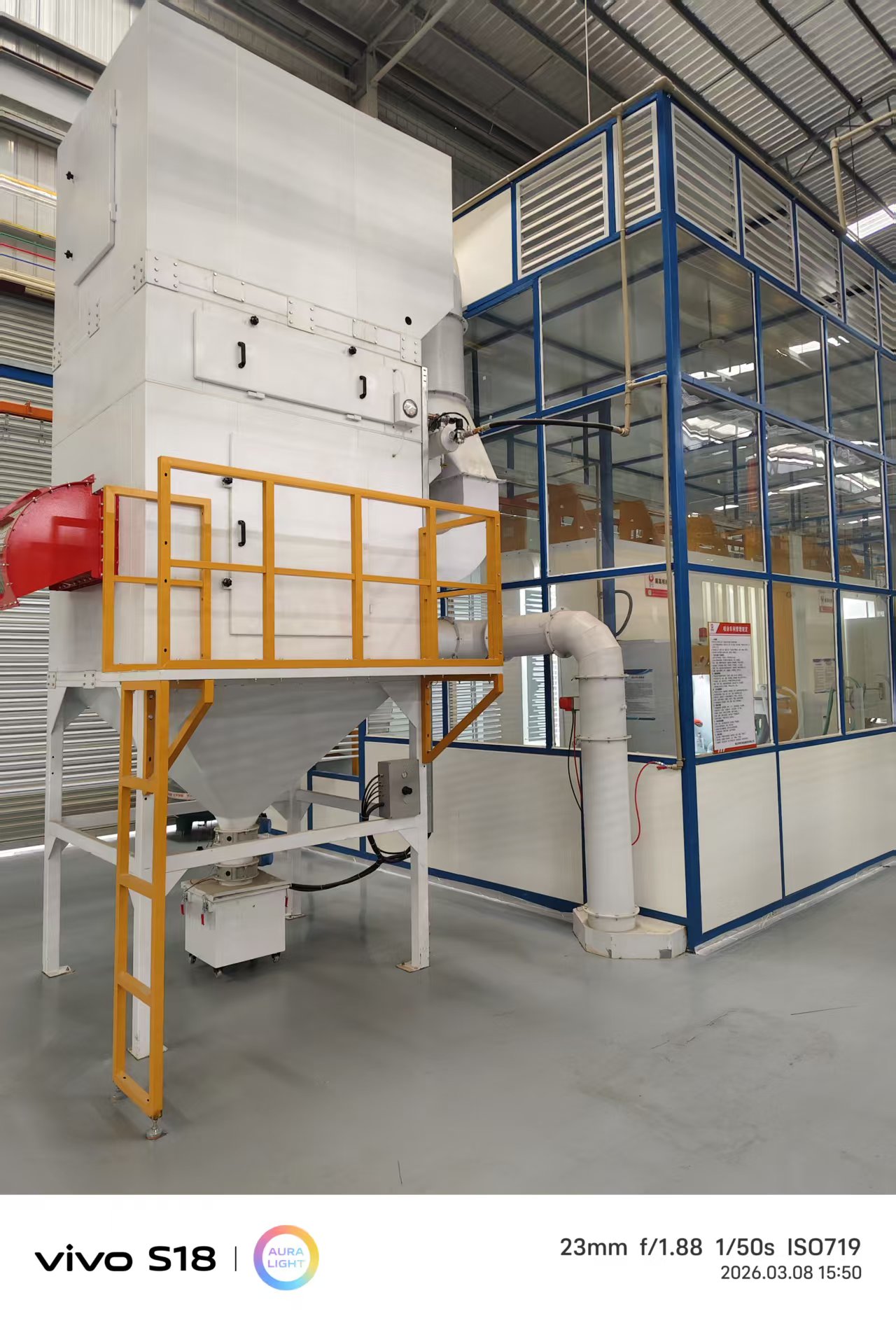 Intelligent Automated Production Line for Horizontal Spray Coating of Aluminum Profiles